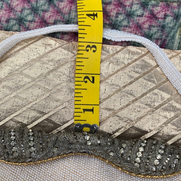 🌺 PRICELESS; RARE Vintage “Barbie” Beaded w/Bling Evening Purse for You! - Picture 7 of 8